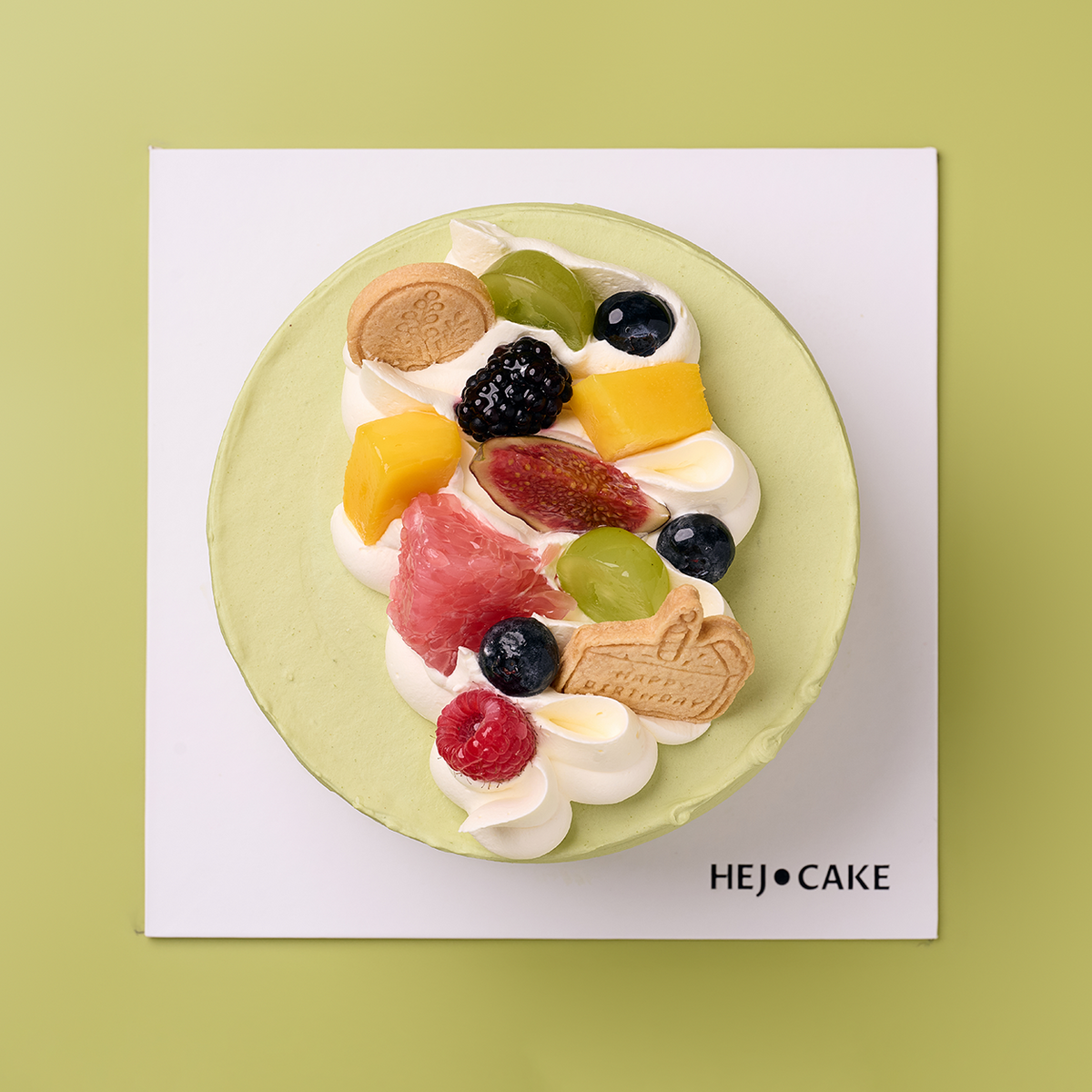 Pistachio Raspberry Cake