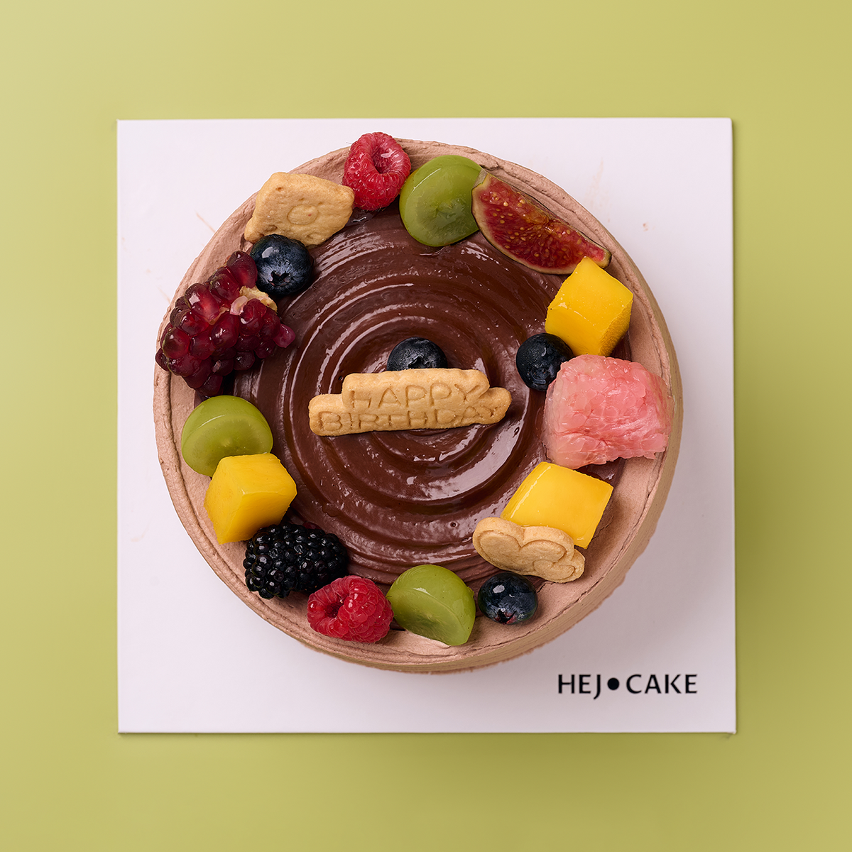 Valrhona Chocolate Ganache Cake