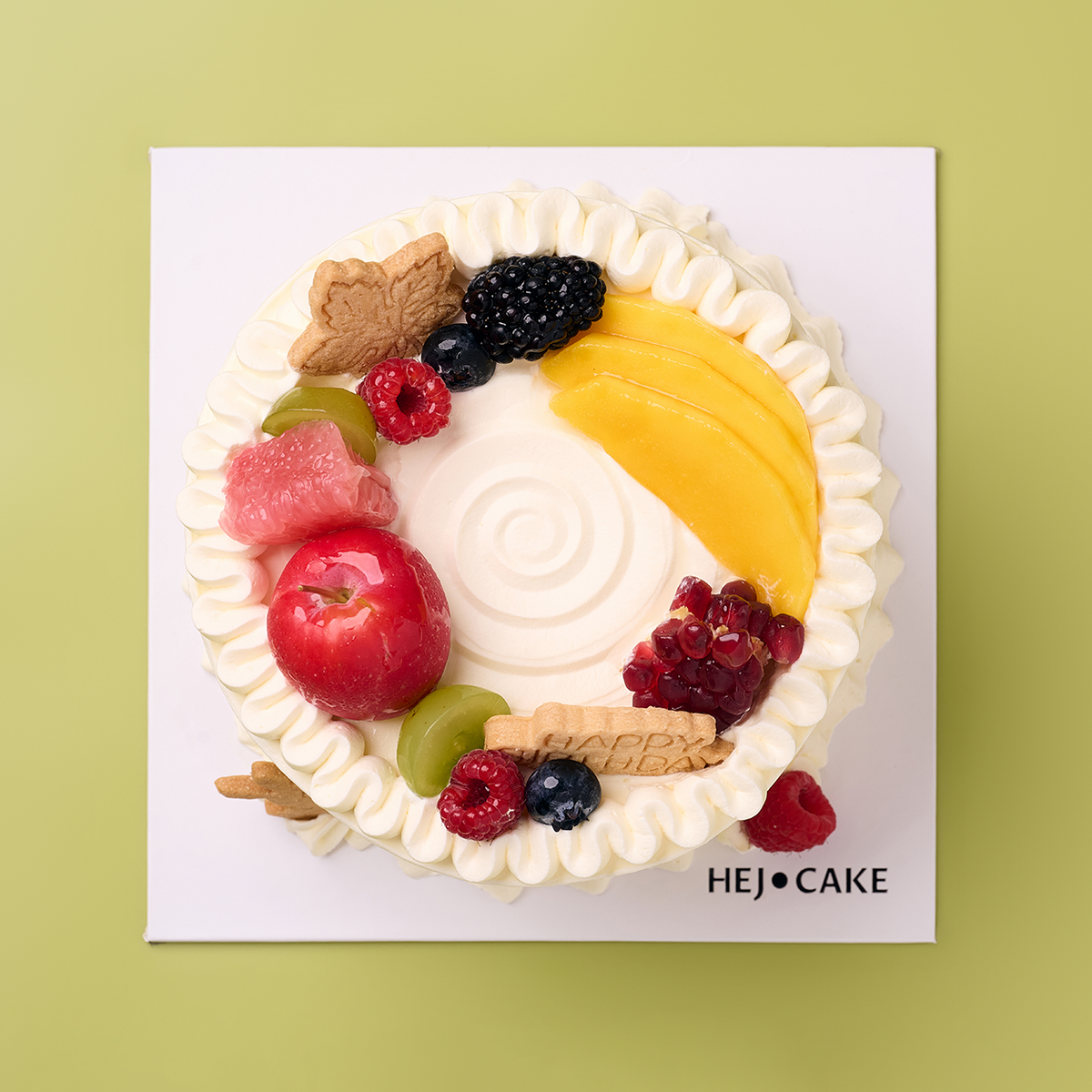 Fresh Fruit Bliss Cake
