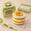 Musang King Durian Mango Cake