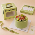 Matcha Fig Mille Crepe Cake