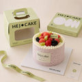 Bayberry, Lychee, and Watermelon Cake