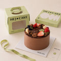 Valrhona Chocolate Fruit Cake
