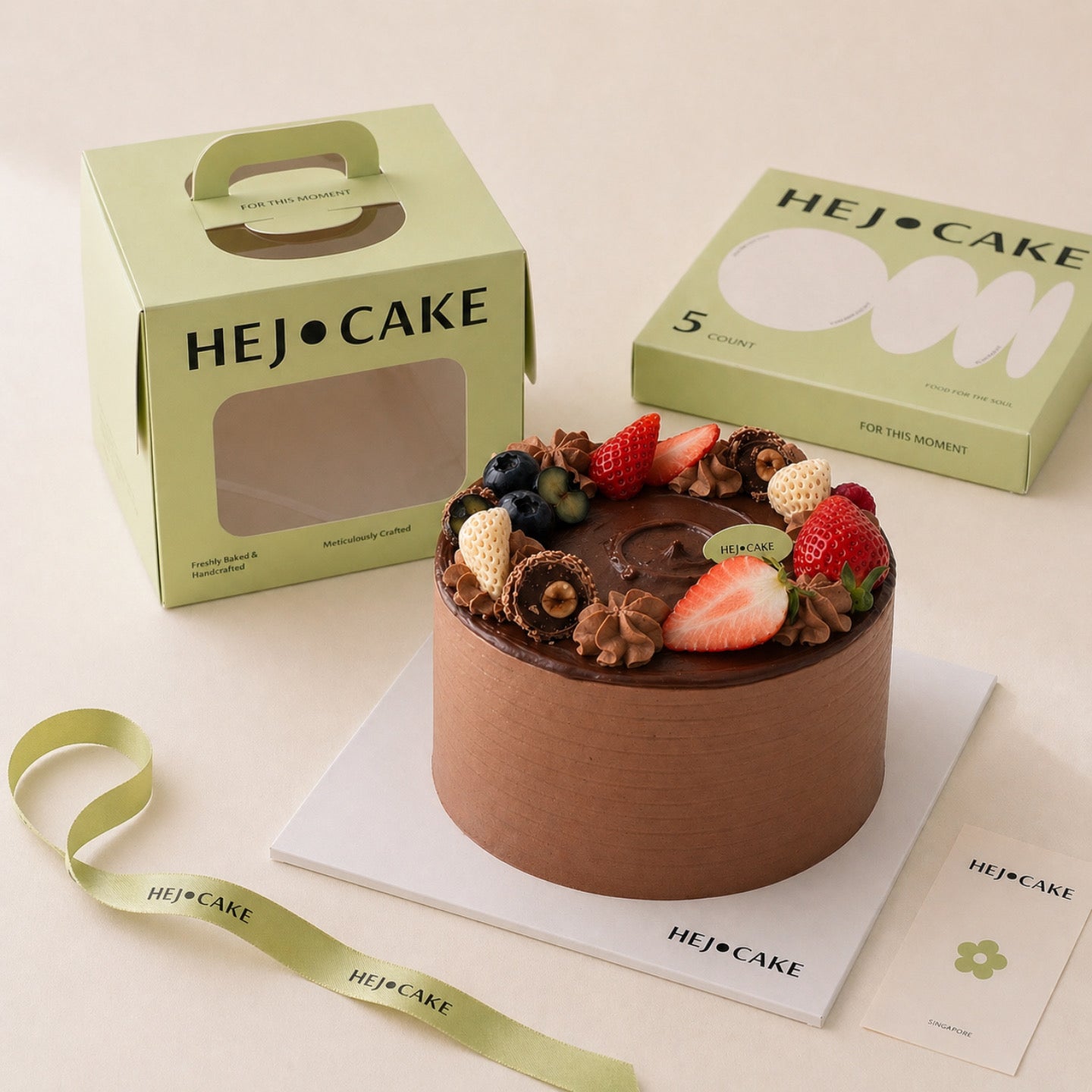 Valrhona Chocolate Fruit Cake