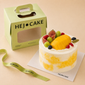 Mango Sticky Rice Cake